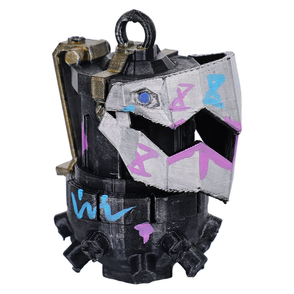LoL Arcane Jinx Anhänger 3D gedruck Flame Chompers Cosplay Resquisite