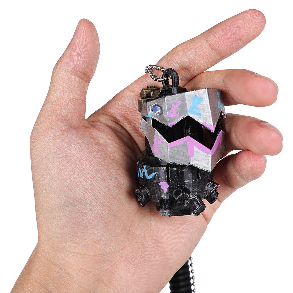 LoL Arcane Jinx Anhänger 3D gedruck Flame Chompers Cosplay Resquisite