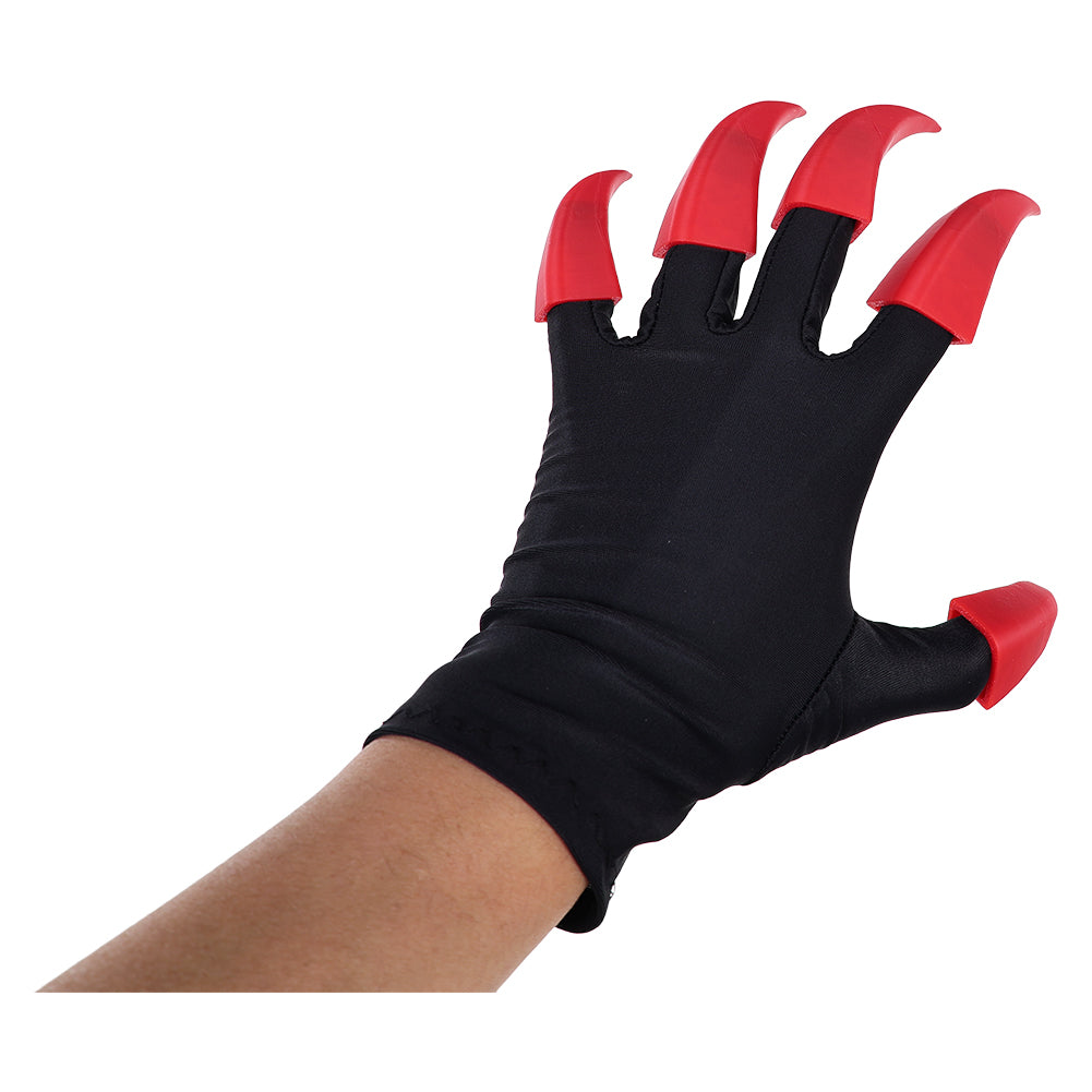 Hazbin Hotel 2025 Alastor Handschuhe Aufkleber The Radio Demon Cosplay Requisite