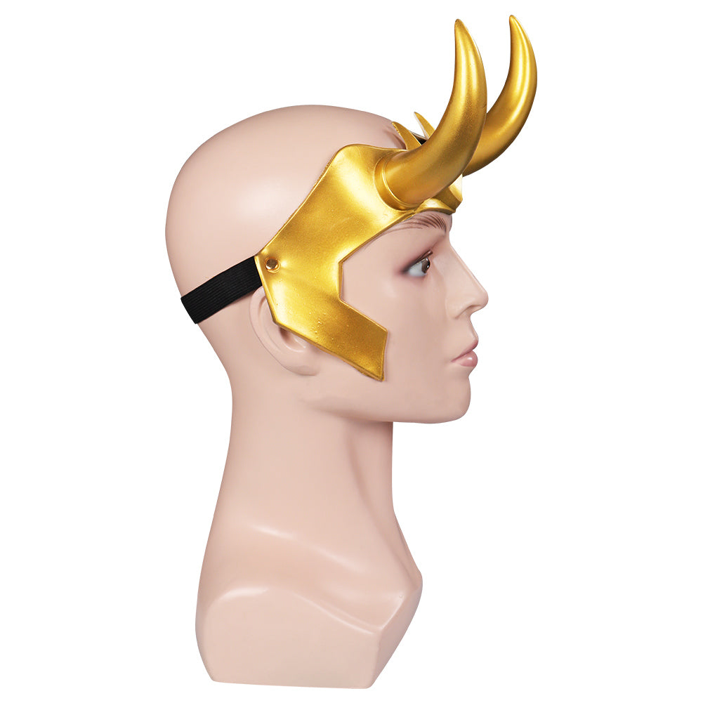 Loki Latex Maske Kopfbedeckung Cosplay Zubehör