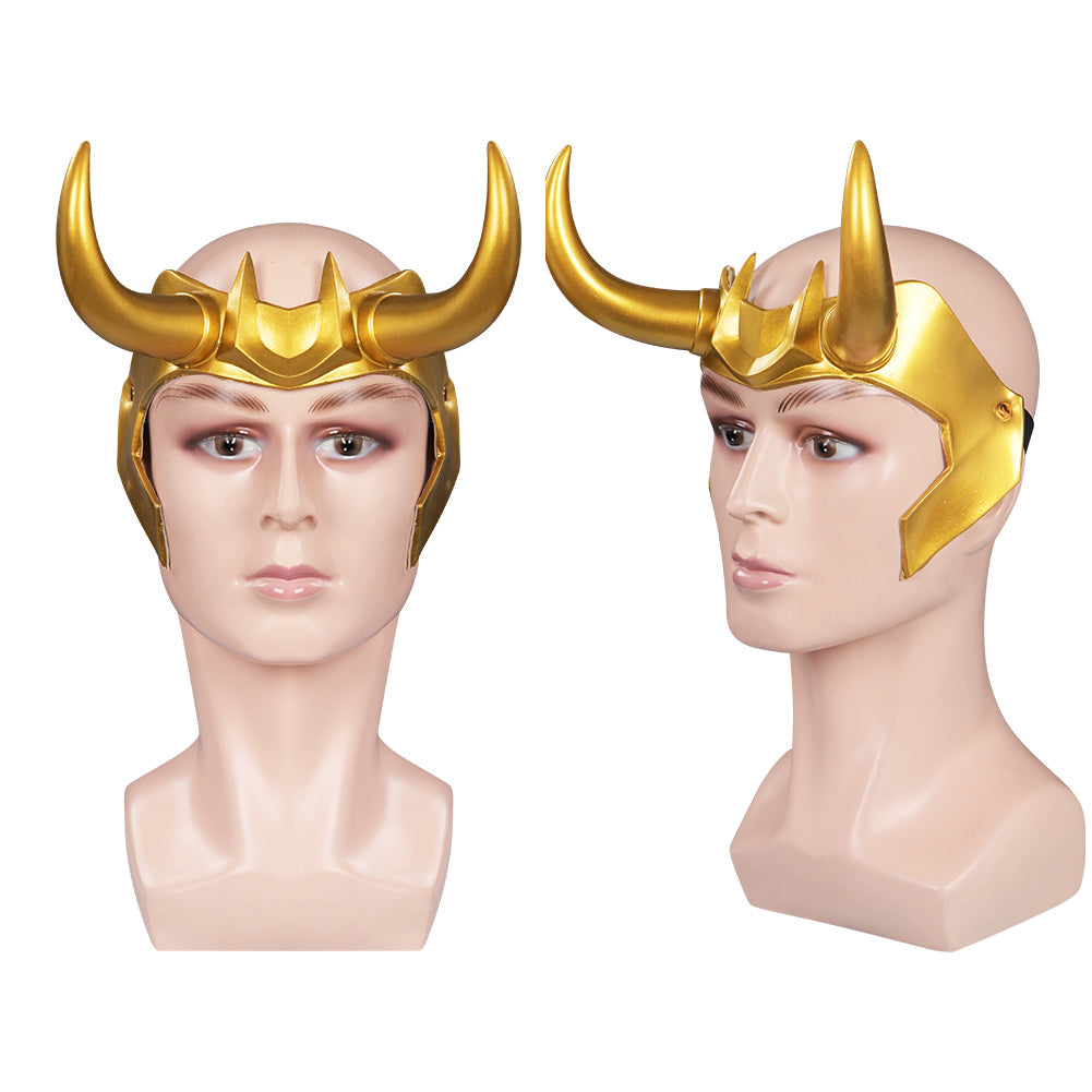Loki Latex Maske Kopfbedeckung Cosplay Zubehör
