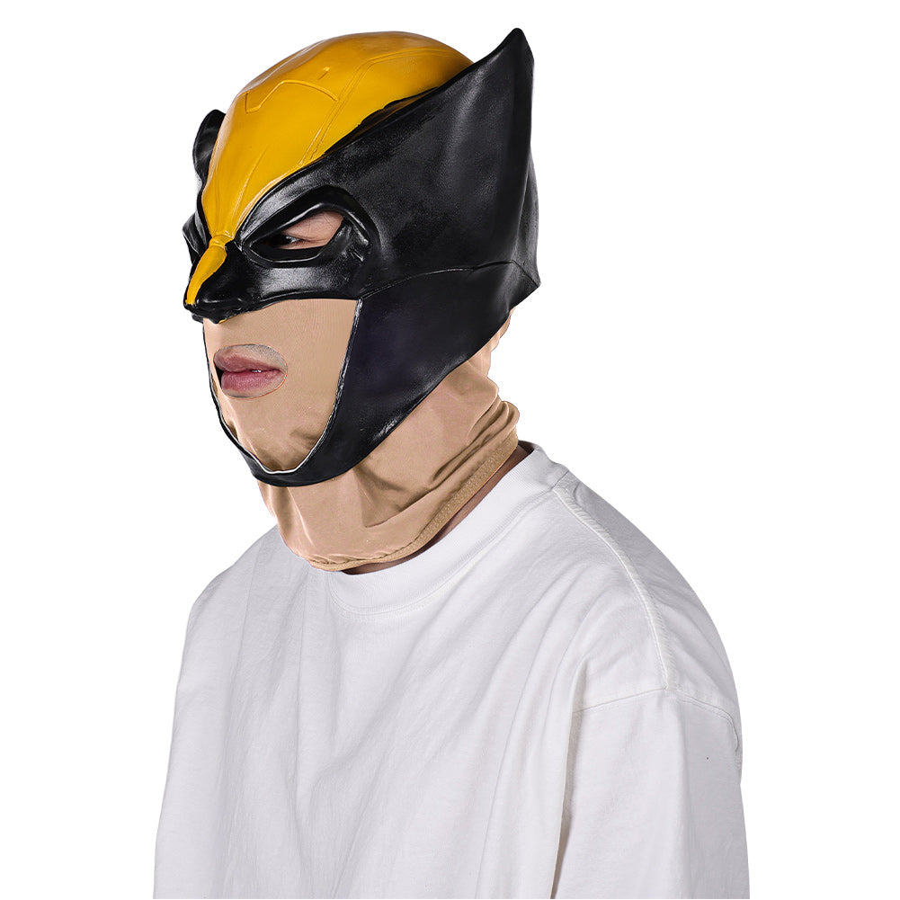 Deadpool & Wolverine (2024) Wolverine Logan Latex Maske Cosplay Requisite