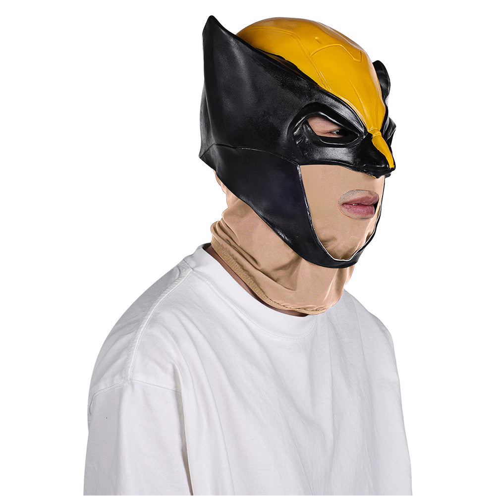 Deadpool & Wolverine (2024) Wolverine Logan Latex Maske Cosplay Requisite