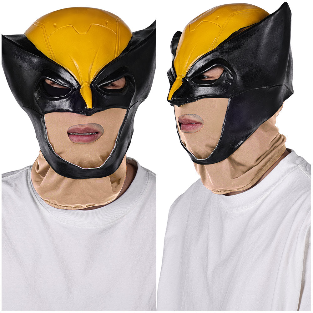 Deadpool & Wolverine (2024) Wolverine Logan Latex Maske Cosplay Requisite