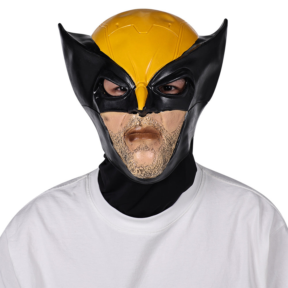 Deadpool & Wolverine (2024) Wolverine Logan Latex Maske Cosplay Requisite