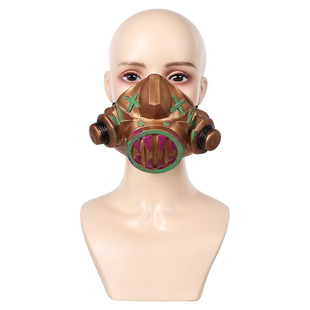 Jinx Arcane: League of Legends Maske Fingerspitze Künstliche Nägel Cosplay Requisite