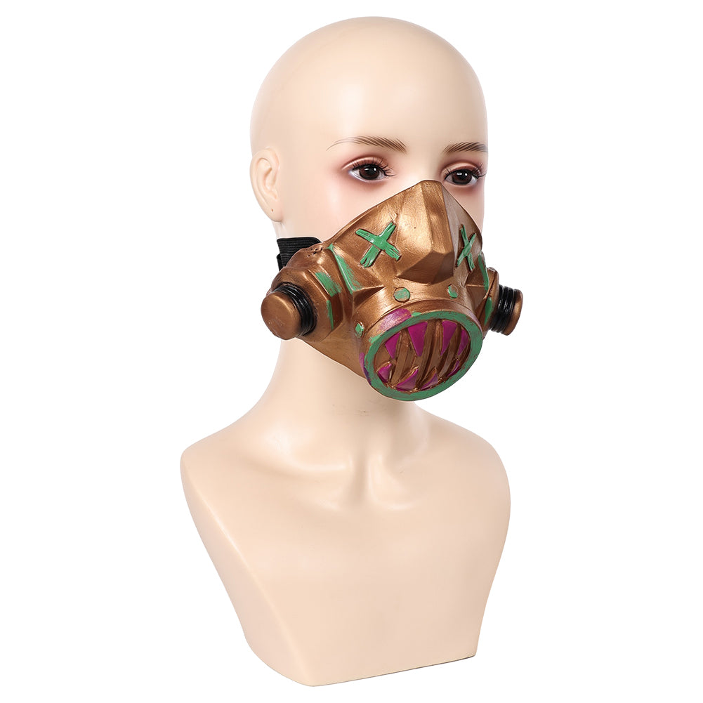 Jinx Arcane: League of Legends Maske Fingerspitze Künstliche Nägel Cosplay Requisite