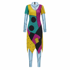 Sally Kostüm Set The Nightmare Before Christmas Sally Outfit