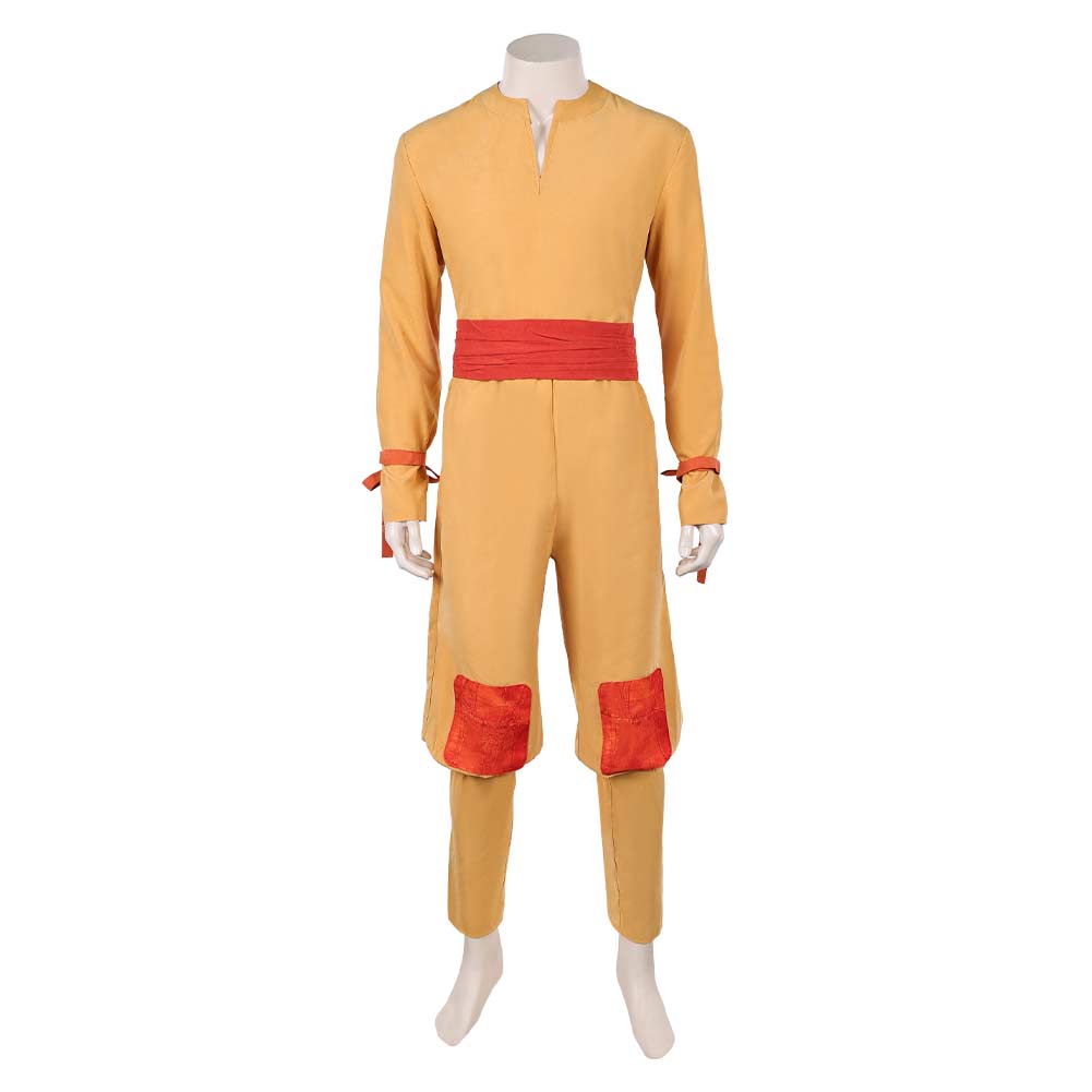 Aang Kostüm Die Legende von Aang: Der Herr der Elemente Aang Cosplay Outfit