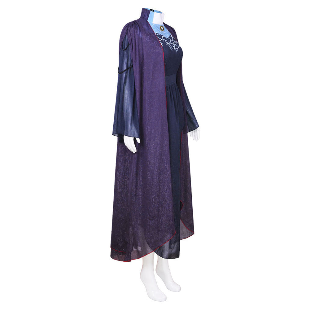Agatha All Along Agatha Harkness lila Kostüm Set