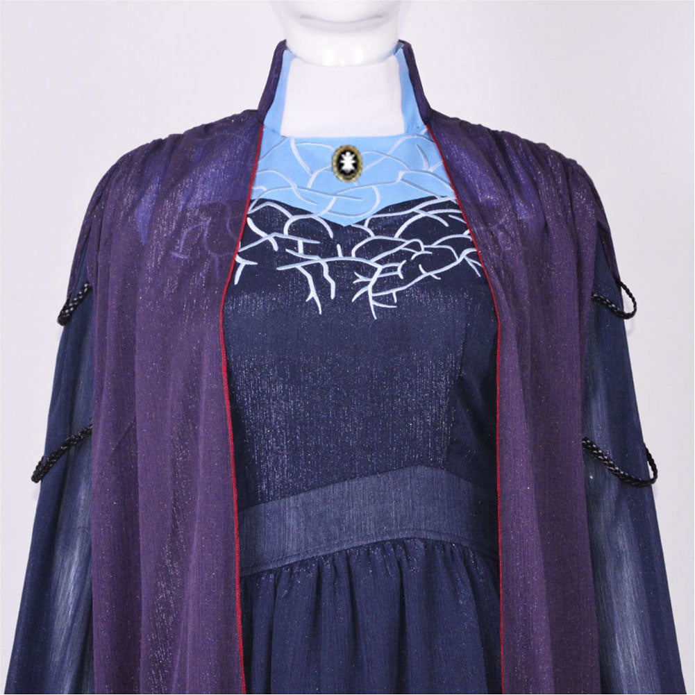 Agatha All Along Agatha Harkness lila Kostüm Set