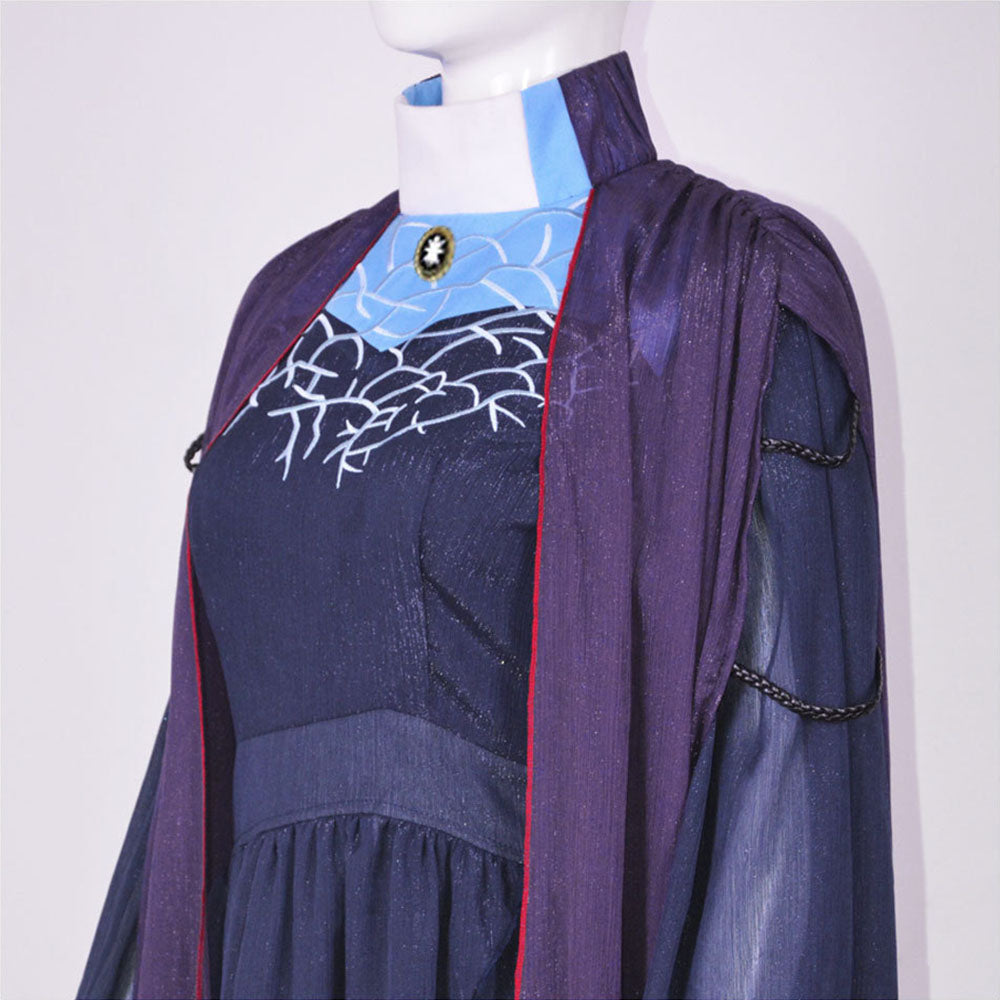Agatha All Along Agatha Harkness lila Kostüm Set