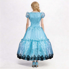 Alice in Wonderland Alice blau Kleid Cosplay Outfits