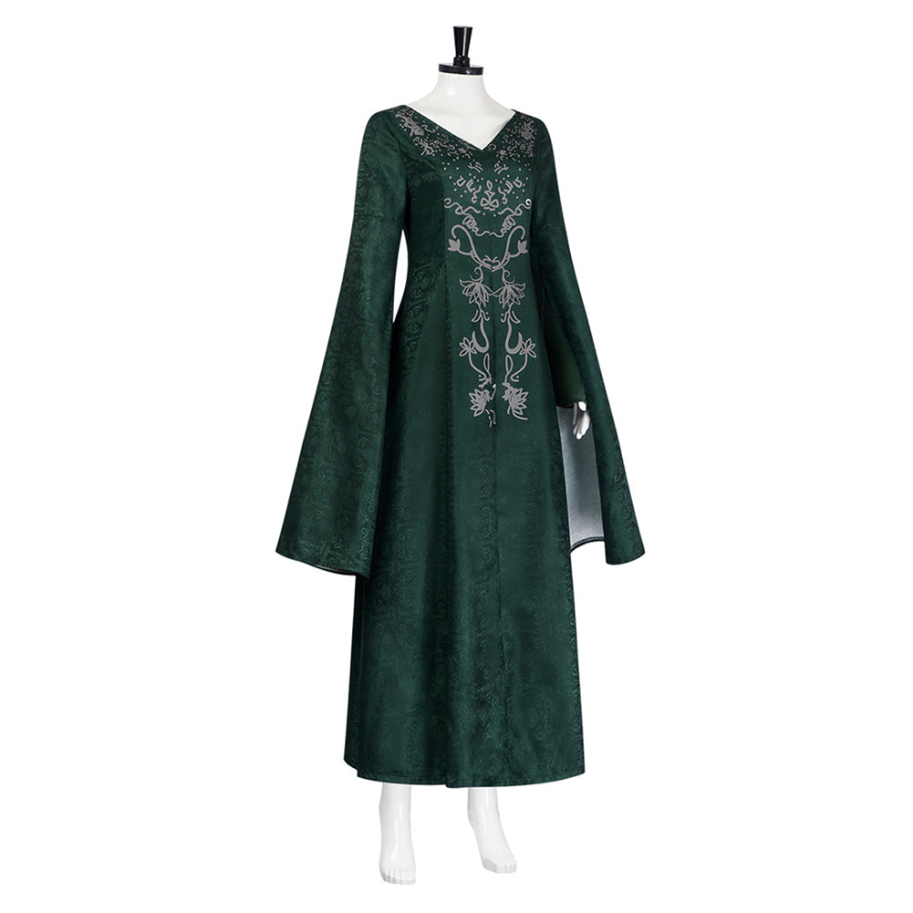 Alicent HightoweAlicent Hightower grün Outfit House Of The Dragon Alicent Cosplay Kostüm