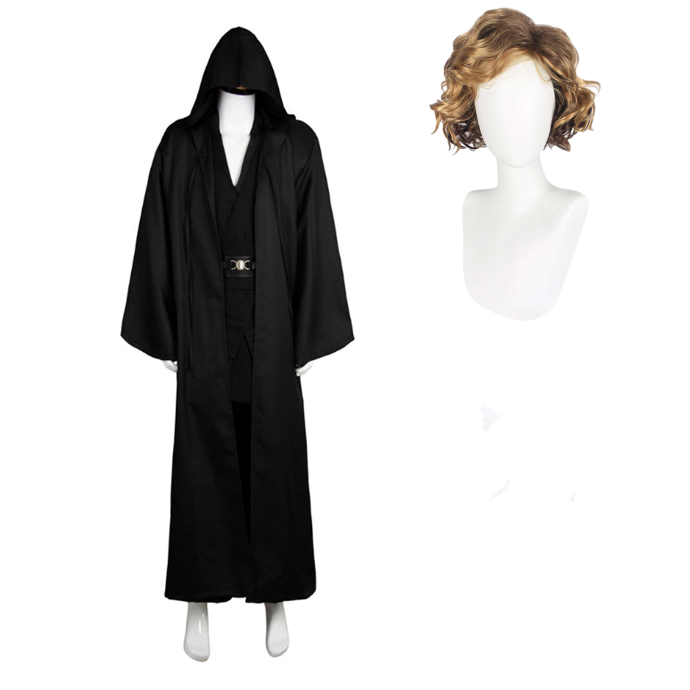 Anakin Skywalker Cosplay Kostüm Kleidung Schwarz Version