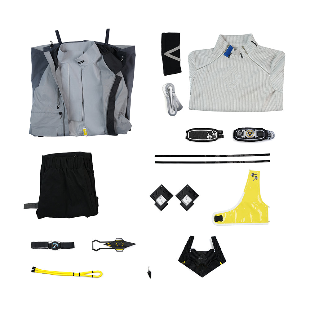 Arknights: Endfield Operator Endministrator Männlich Kostüm Cosplay Outfit