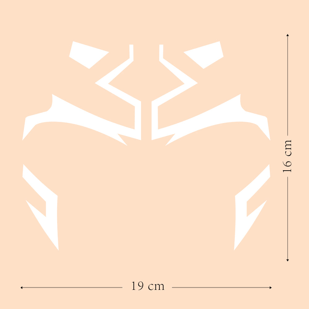 Asoka Tattoo-Sticker‌ Gesicht Asoka Cosplay Requisite