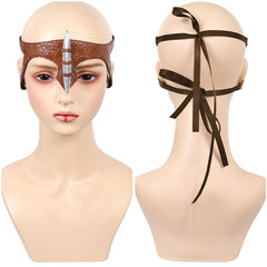 Avatar: Fire and Ash Neteyam Maske braun Stirnband Cosplay Reuqisite