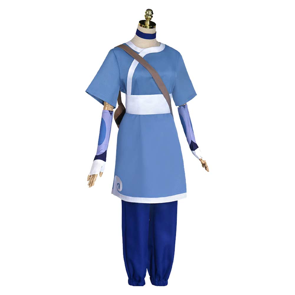 Avatar: The Legend of Aang Der Herr der Elemente Katara Cosplay Halloween Karneval Kostüm