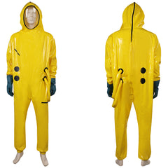 Backrooms 2026 gelb Jumpsuit Cosplay Kostüm