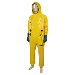 Backrooms 2026 gelb Jumpsuit Cosplay Kostüm