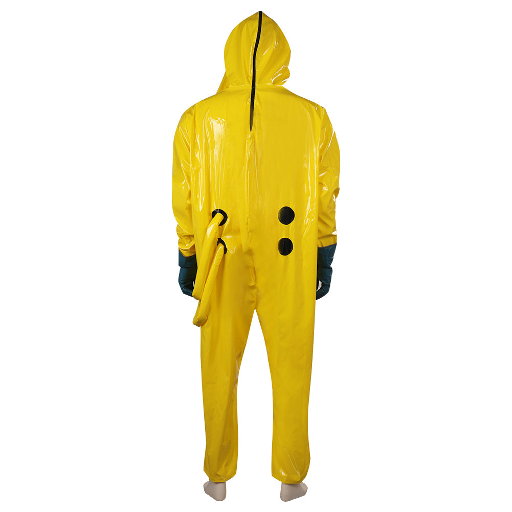 Backrooms 2026 gelb Jumpsuit Cosplay Kostüm