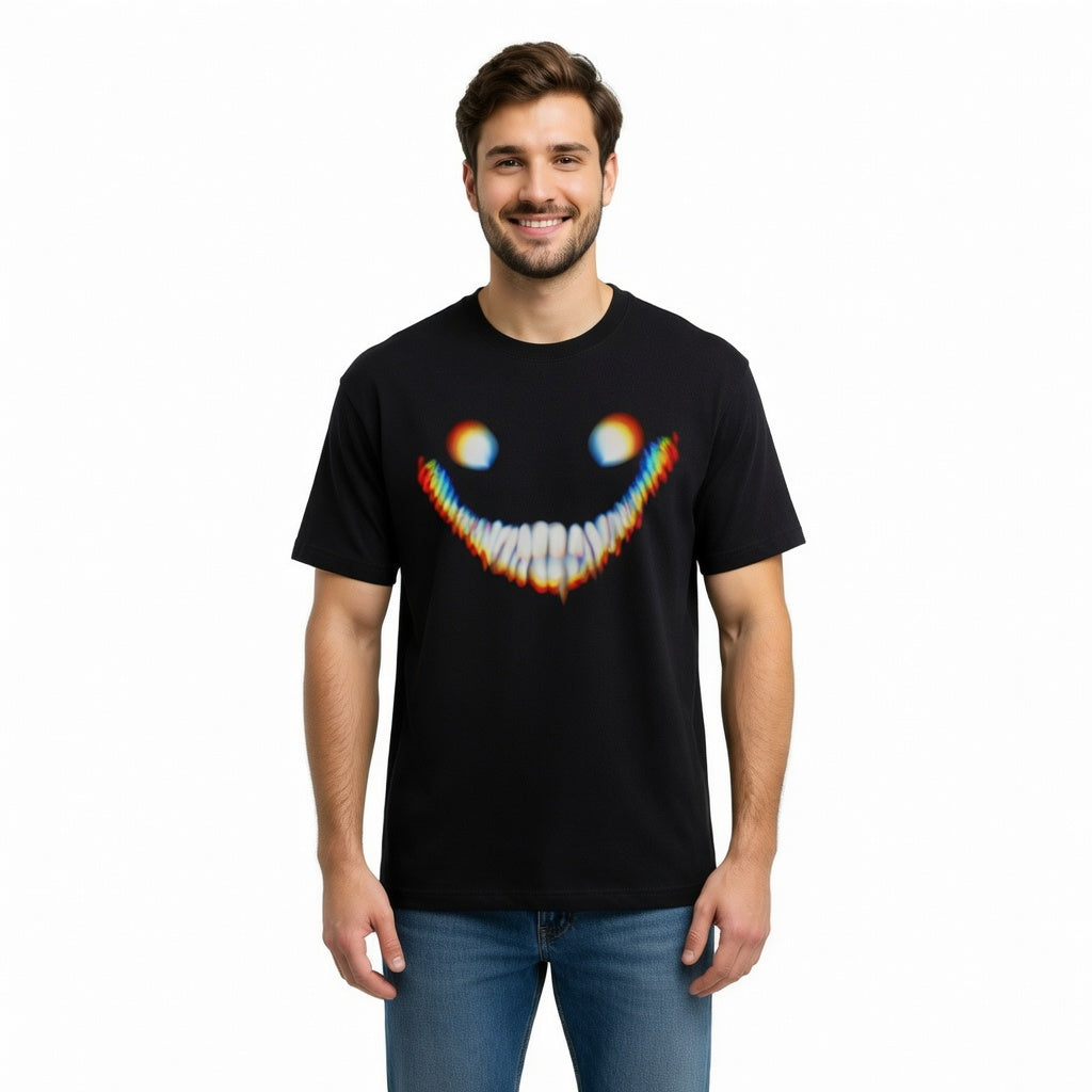 Backrooms The Smilers T-shirt Sommer schwarz Outfits