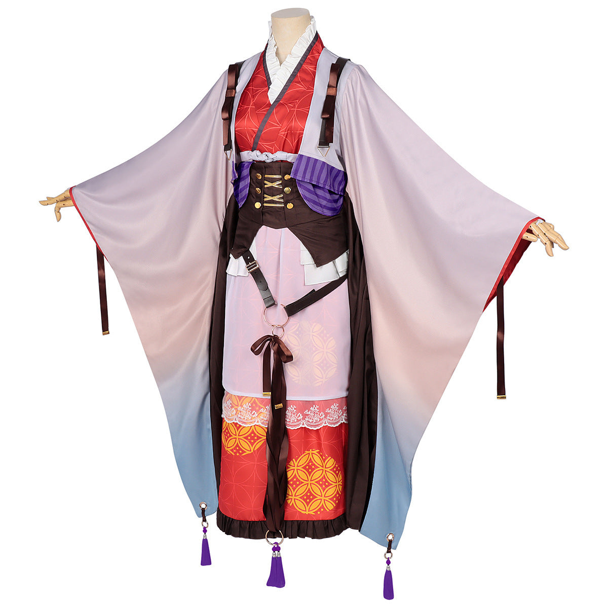 Blade of Demon Destruction Shinobu Kochou Kostüm Feuerpferd Jahr Shinobu Cosplay Kostüm