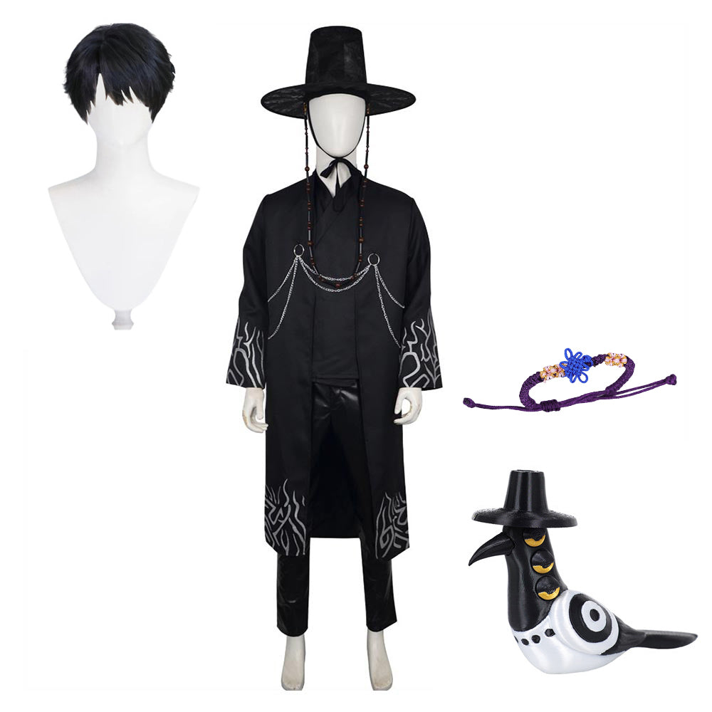 Boys Group Saja Boys Jinu Kostüm Kpop Demon Hunters Jinu Cosplay Outfits