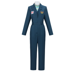 Anya blau Jumpsuit Mouthwashing Anya Cosplay Kostüm