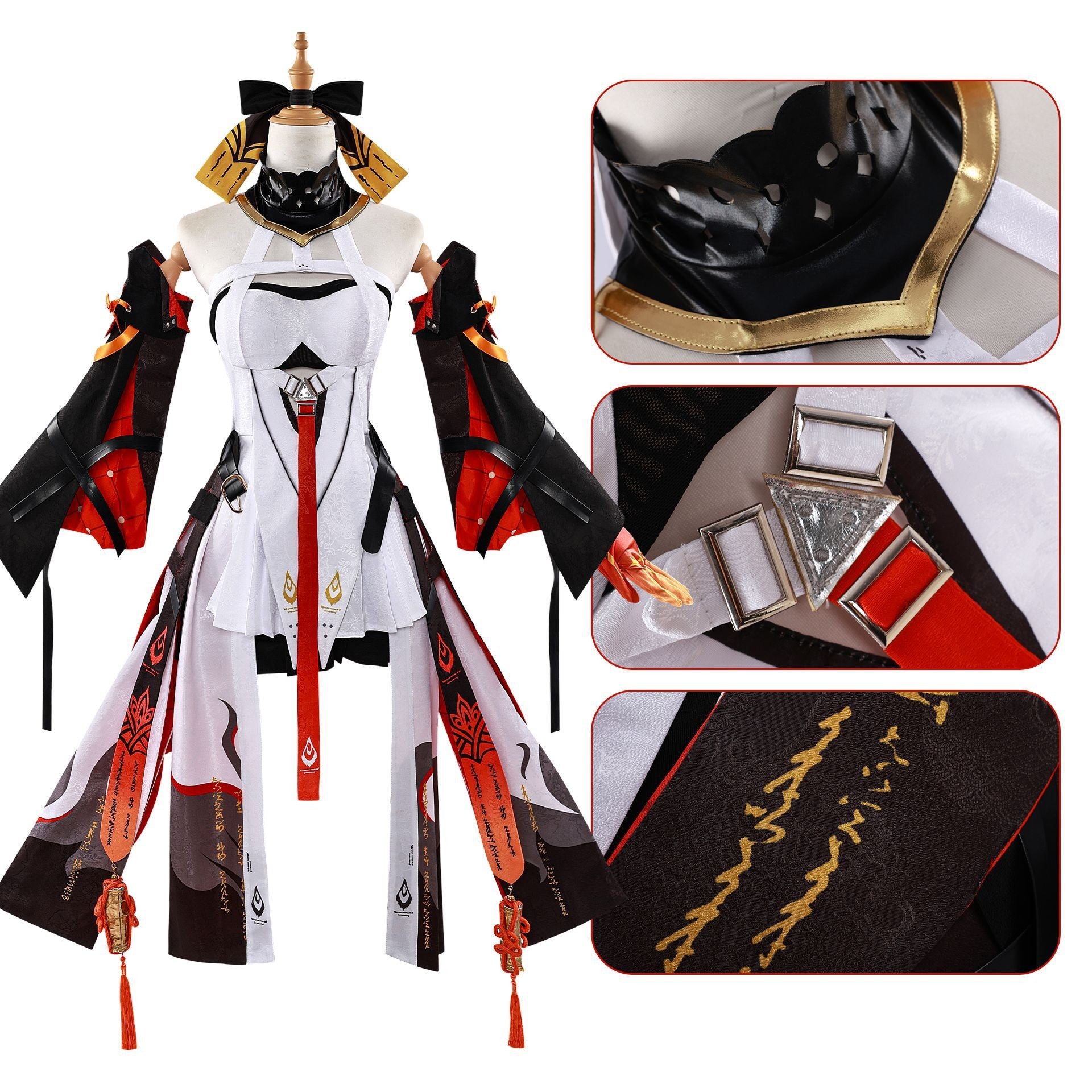Wuthering Waves Changli Kostüm Cosplay Outfits Set