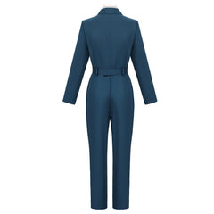 Anya blau Jumpsuit Mouthwashing Anya Cosplay Kostüm