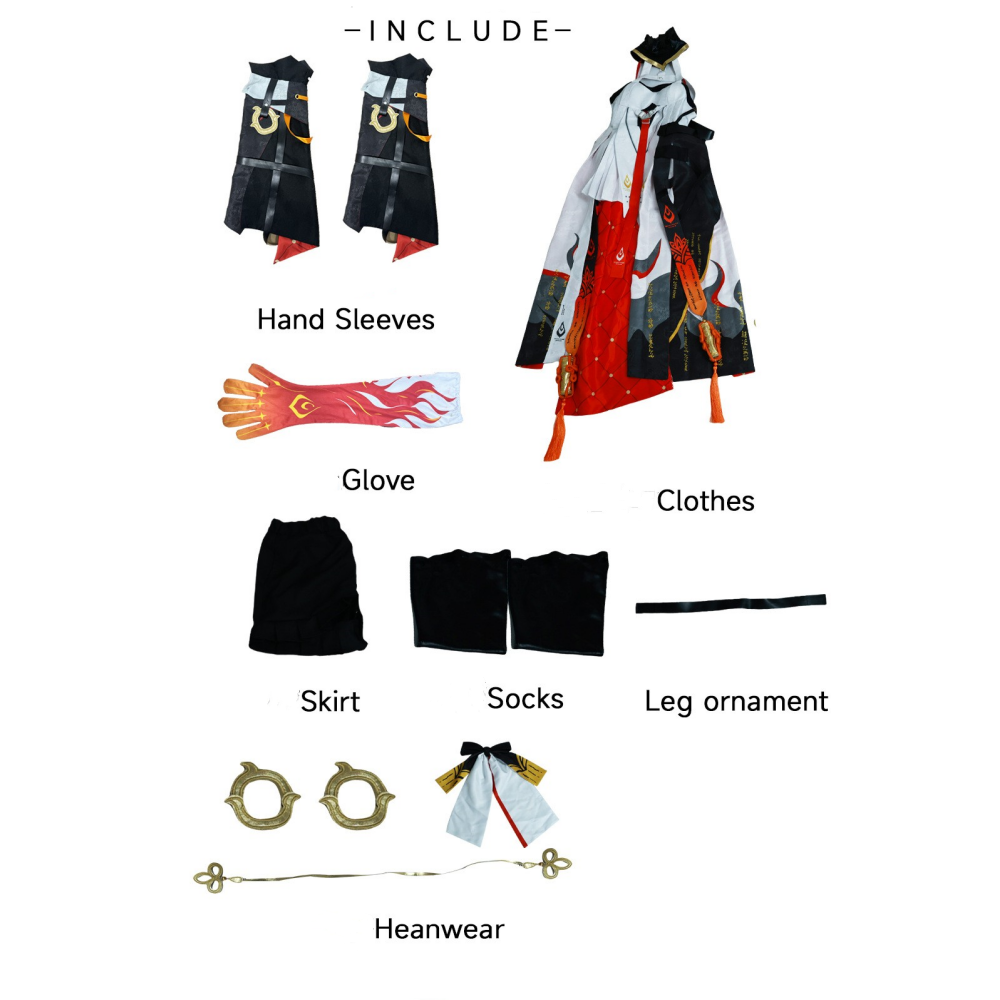 Wuthering Waves Changli Kostüm Cosplay Outfits Set