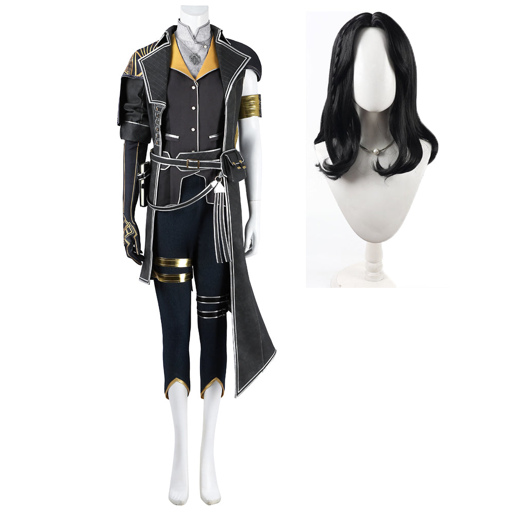 Clair Obscur Expedition 33 Lune schwarz Kostüm Set Cosplay Outfits