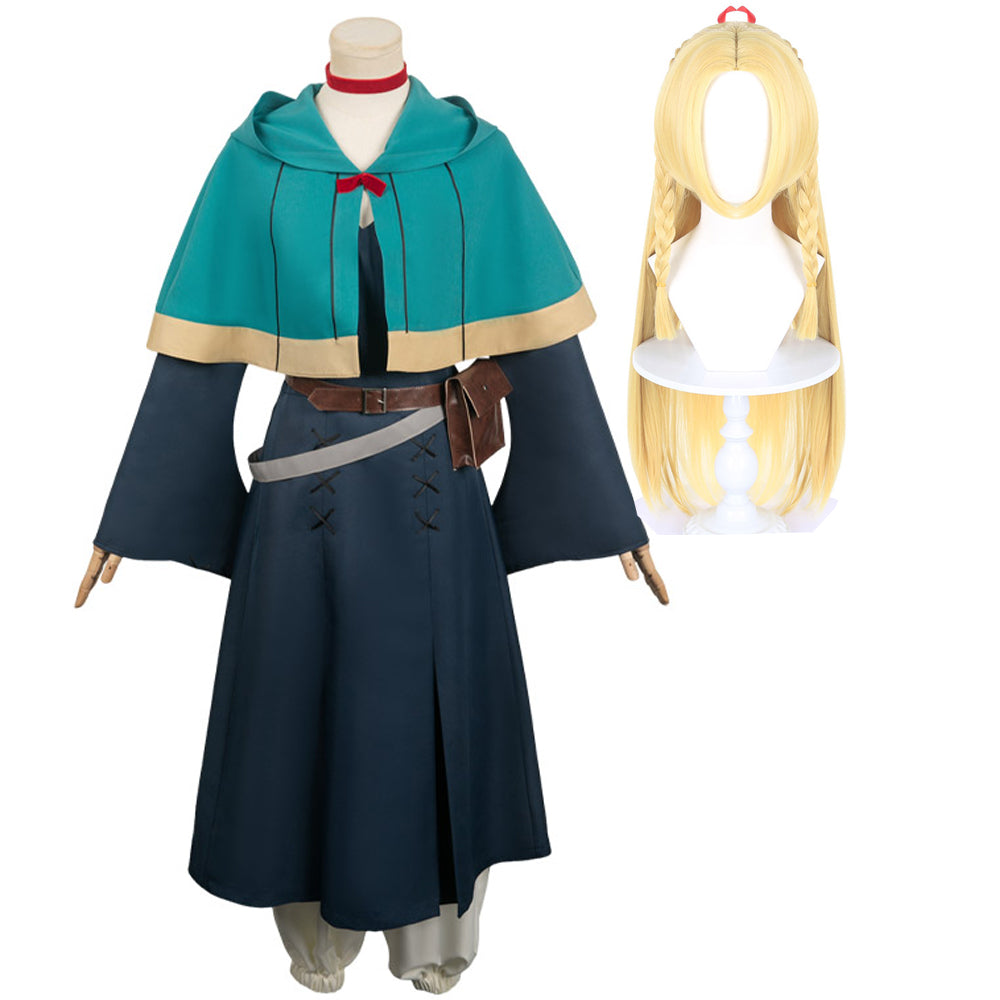 Delicious in Dungeon Marcille Kostüm Set Cosplay Outfits