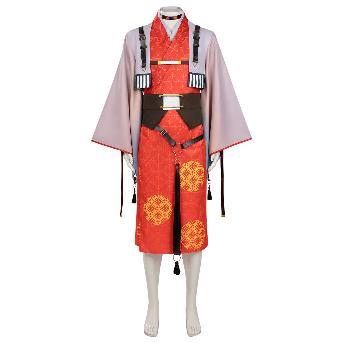 Demon Slayer Obanai Iguro Kostüm Kimetsu no Yaiba Feuerpferd Jahr Obanai Cosplay Outfit