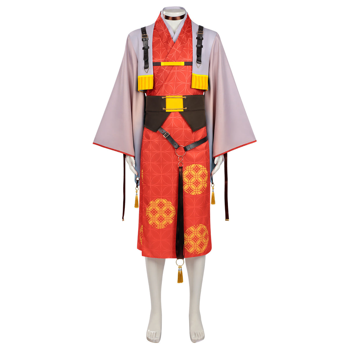 Demon Slayer Zenitsu Agatsuma Kostüm  Kimetsu No Yaiba Feuerpferd Jahr Zenitsu Outfits