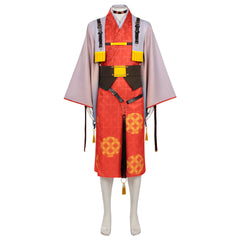 Demon Slayer Zenitsu Agatsuma Kostüm  Kimetsu No Yaiba Feuerpferd Jahr Zenitsu Outfits