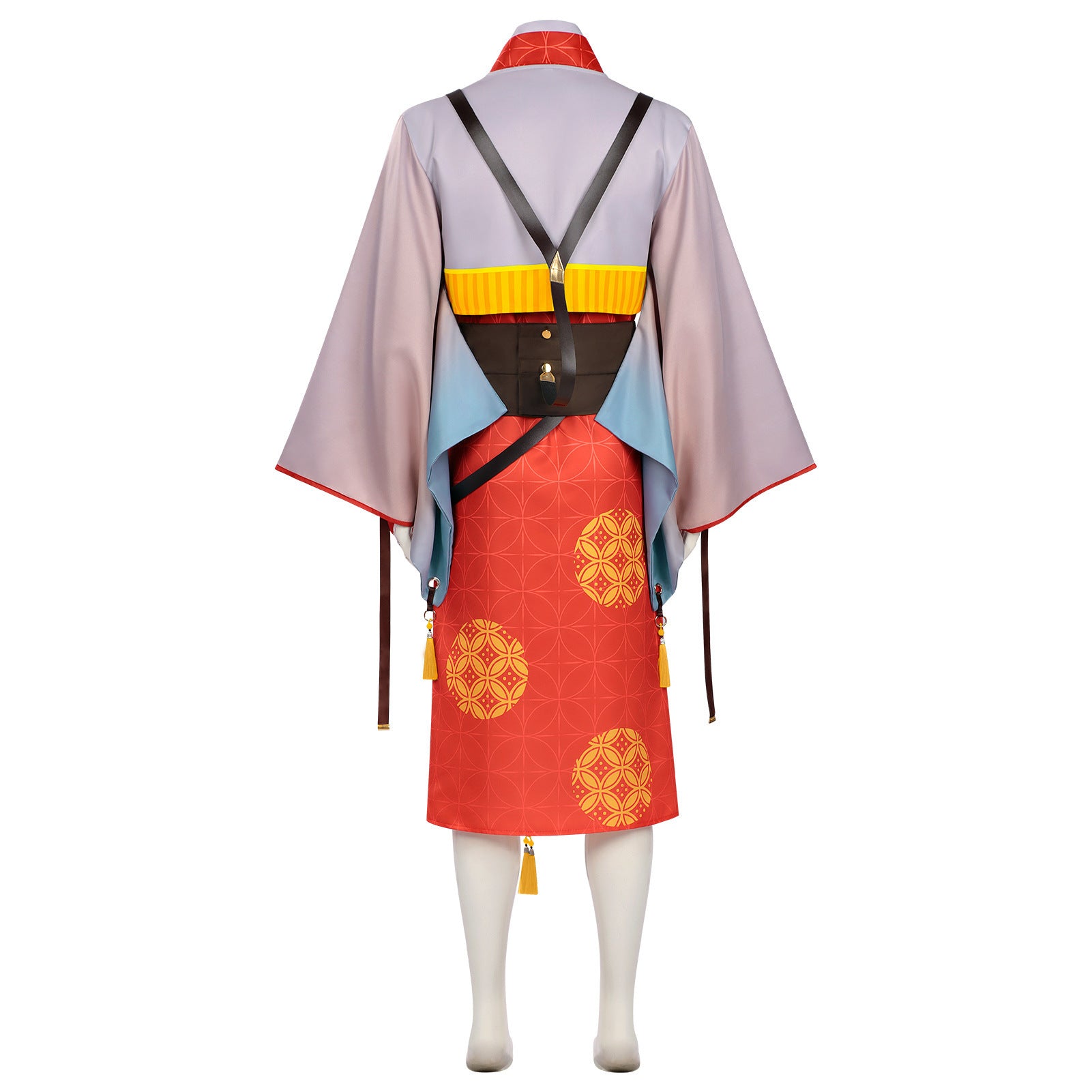 Demon Slayer Zenitsu Agatsuma Kostüm  Kimetsu No Yaiba Feuerpferd Jahr Zenitsu Outfits