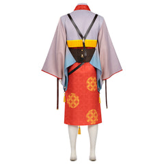 Demon Slayer Zenitsu Agatsuma Kostüm  Kimetsu No Yaiba Feuerpferd Jahr Zenitsu Outfits