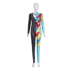 Der Albtraum vor Weihnachten Sally Jumpsuit The Nightmare Before Christmas Sally Cosplay Kostüm