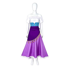 Der Glöckner von Notre Dame Notre-Dame de Paris (La) Esmeralda Kleid Cosplay Kostüm