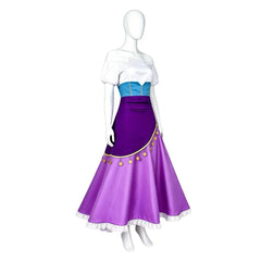 Der Glöckner von Notre Dame Notre-Dame de Paris (La) Esmeralda Kleid Cosplay Kostüm