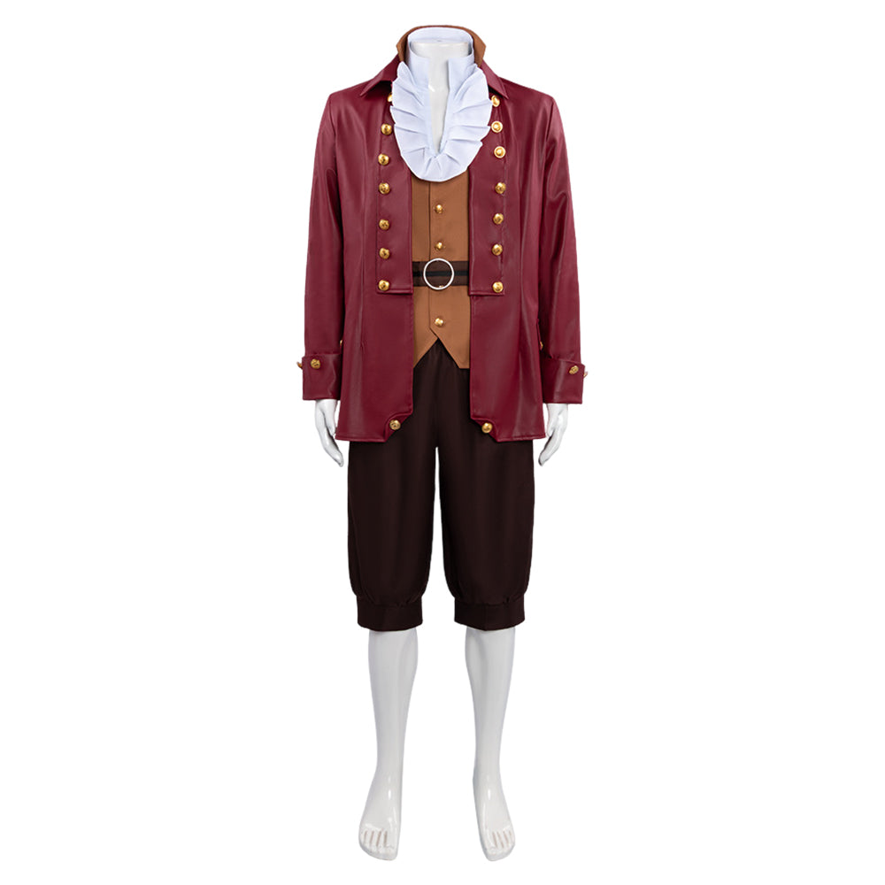 Die Schöne und das Biest Luke Evans Gaston Kostüm Cosplay Kostüm Beauty and the Beast