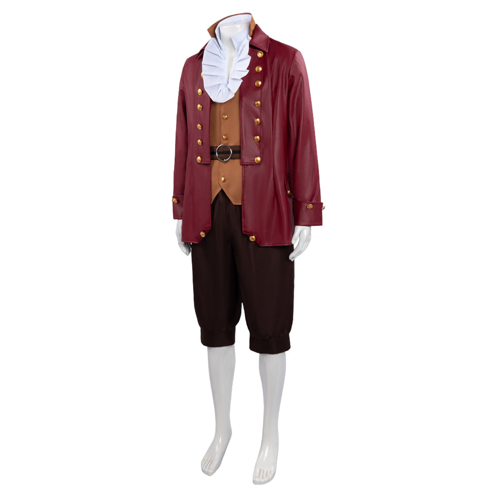 Die Schöne und das Biest Luke Evans Gaston Kostüm Cosplay Kostüm Beauty and the Beast