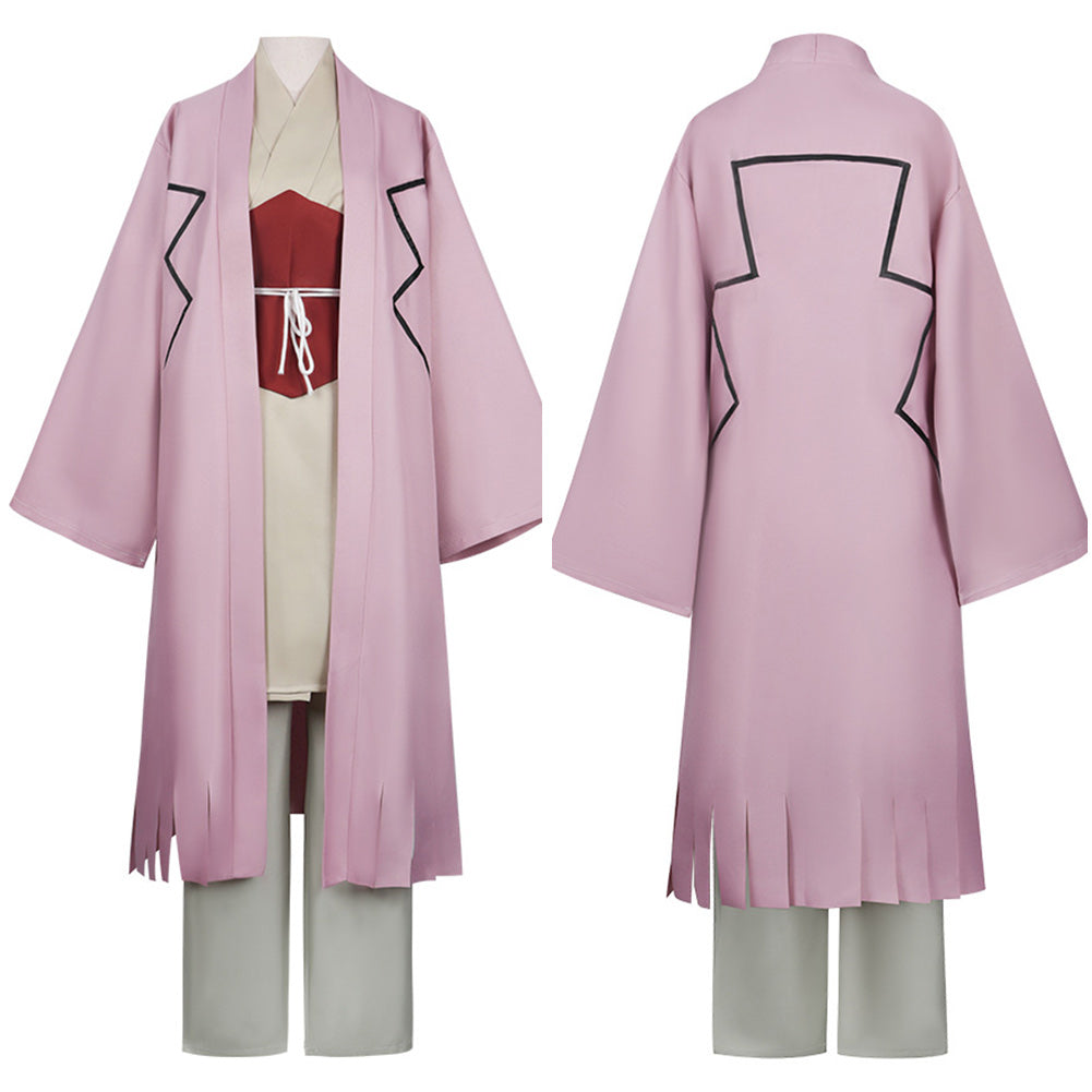 Dr. Stone Gen Asagiri Kostüm Gen rosa Cosplay Outfits