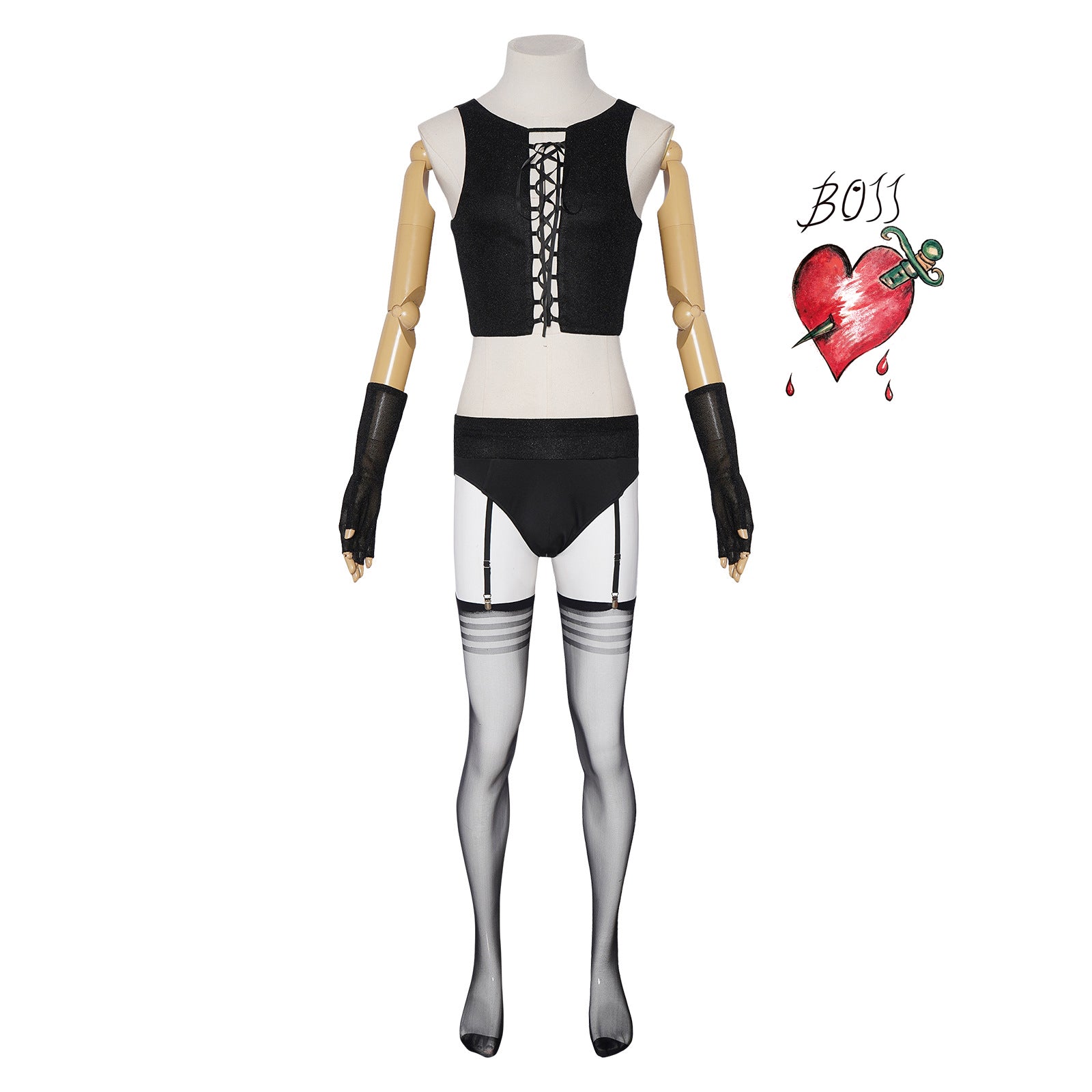 Dr. Frank-N-Furter Kostüm Set The Rocky Horror Picture Show Dr. Frank-N-Furter Cosplay Outfit