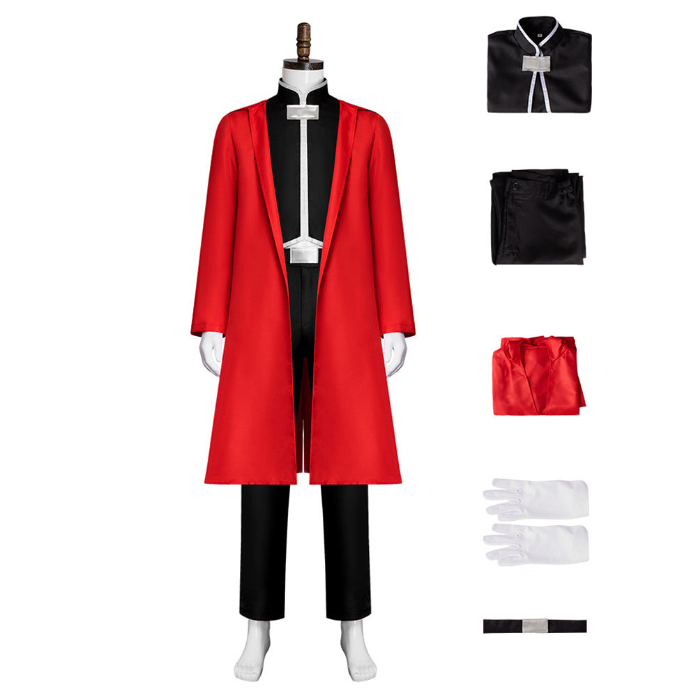 Edward Elric FullMetal Alchemist Cosplay Edward Elric Uniform Kostüm