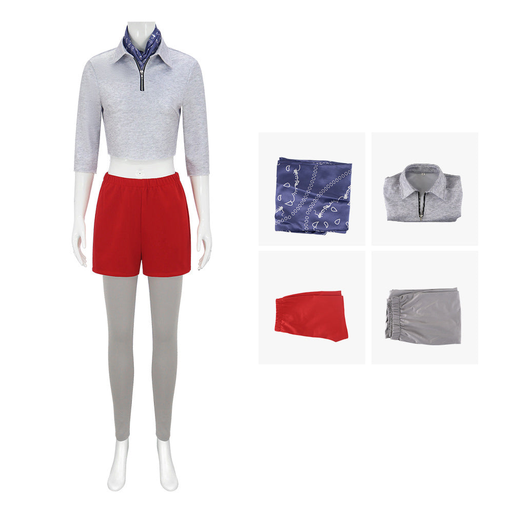 Eleven grau Outfits Stranger Things Jane Hopper Cosplay Kostüm