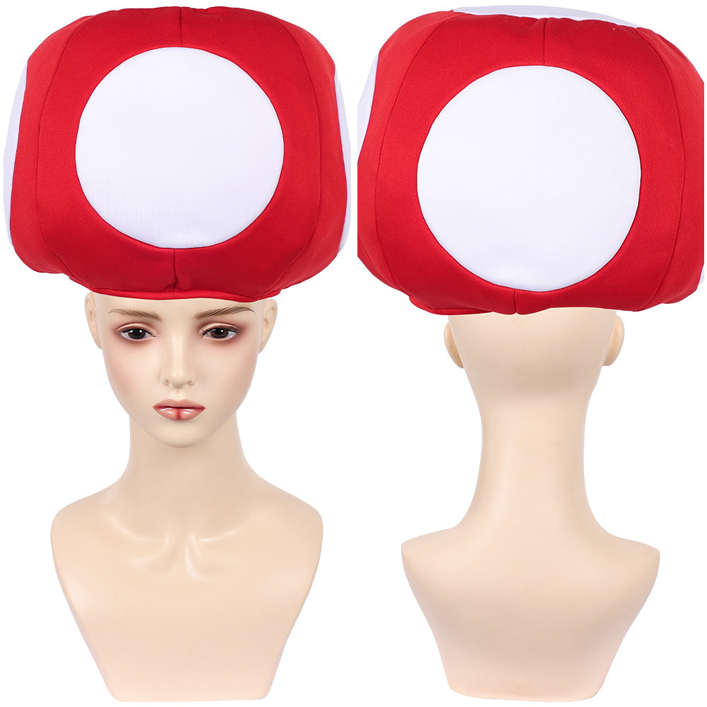 Erwachsene Der Super Mario Bros. Toad KINOPIO rot Hut Cosplay Zubehör ...